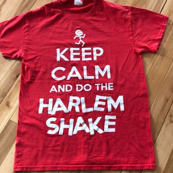 COPY - Red slogan short sleeve tee, small - Picture 1 of 1